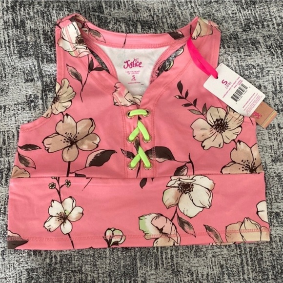 Justice Longline Top Size Small 7-8 NWT - Picture 1 of 3
